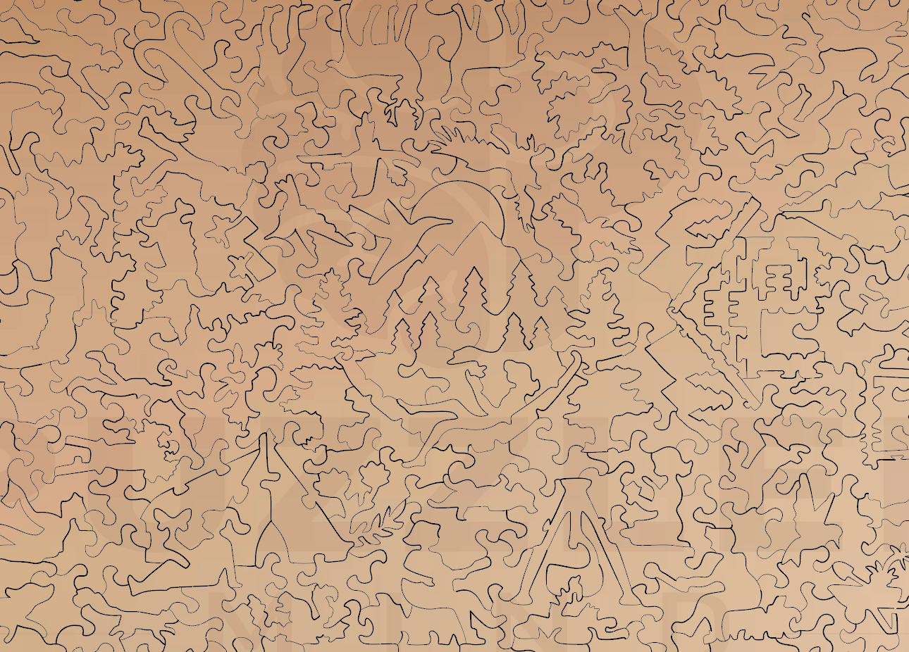 Jungle Camping Puzzle