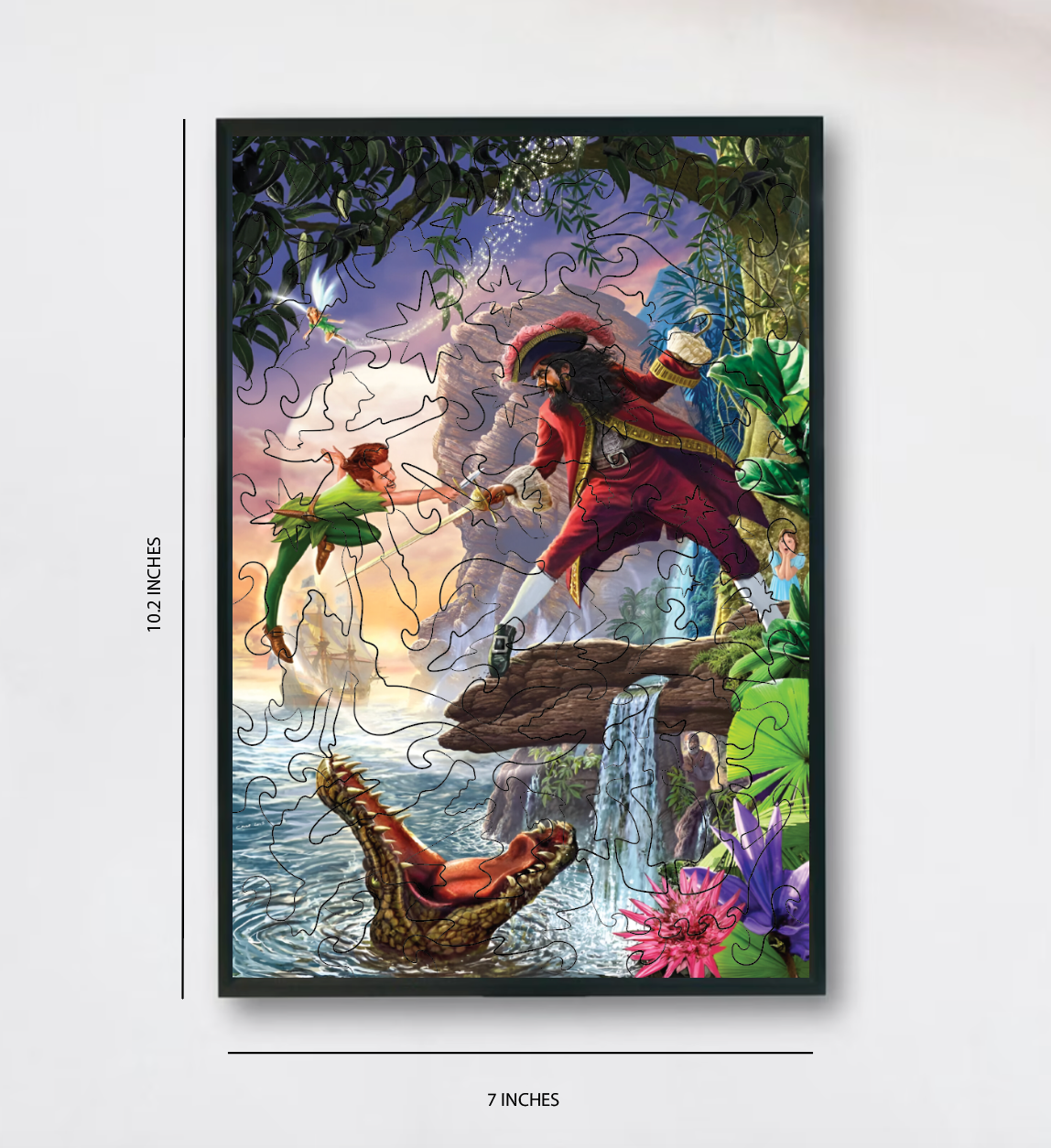 Peter Pan and Captain Hook